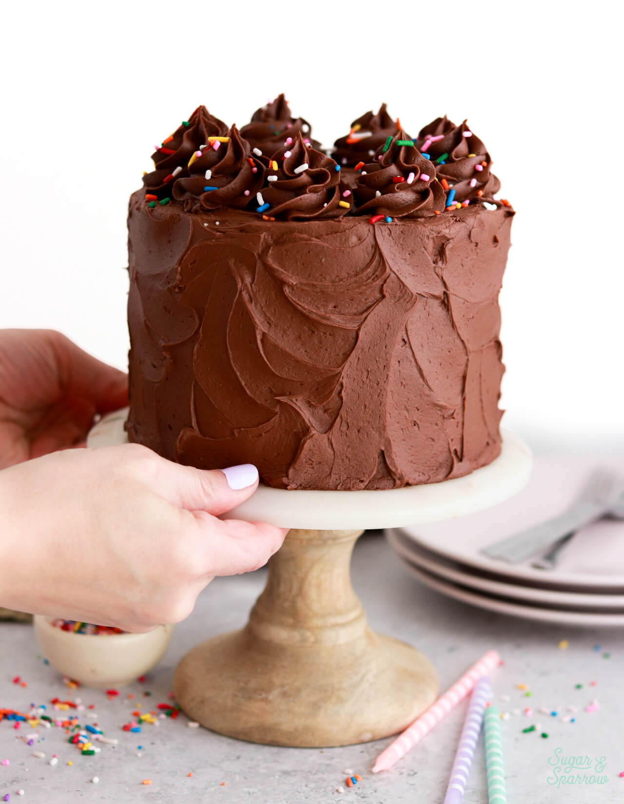 gluten free chocolate layer cake recipe