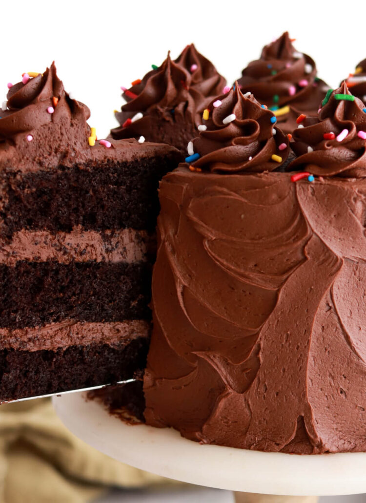 homemade gluten free chocolate cake