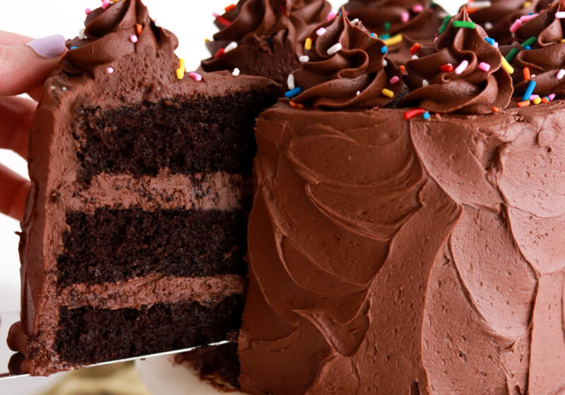 homemade gluten free chocolate cake