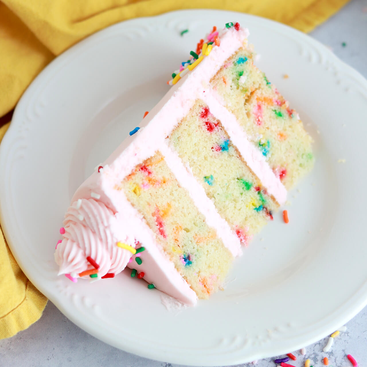 funfetti layer cake