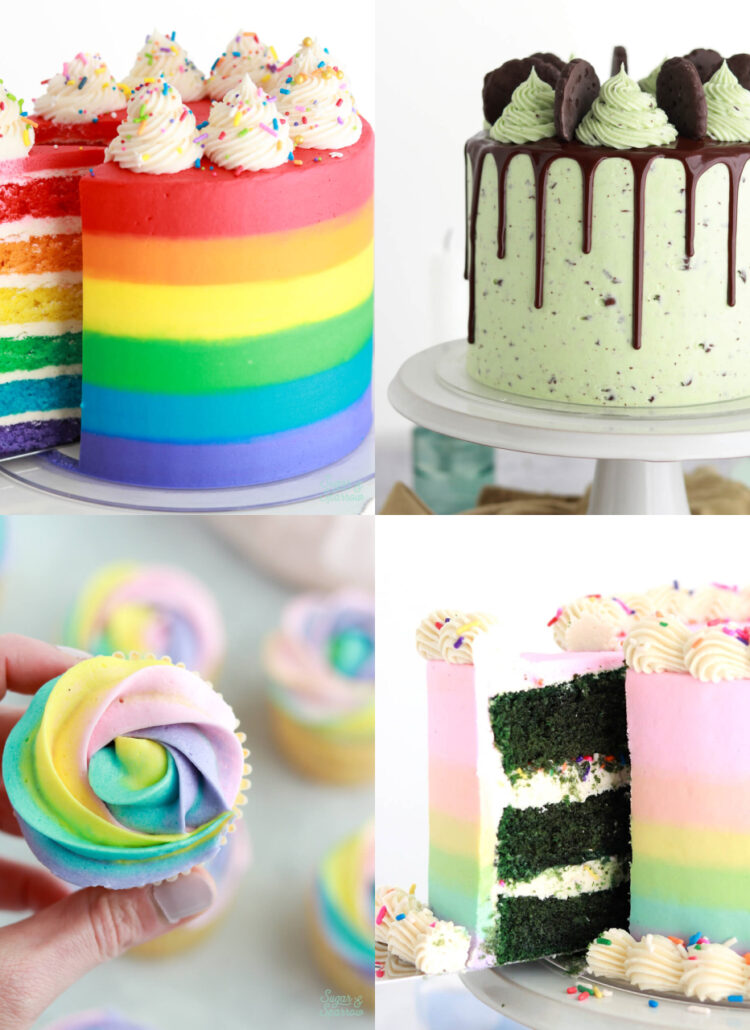 st patricks day cake ideas by sugar and sparrow
