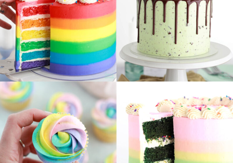 st patricks day cake ideas by sugar and sparrow