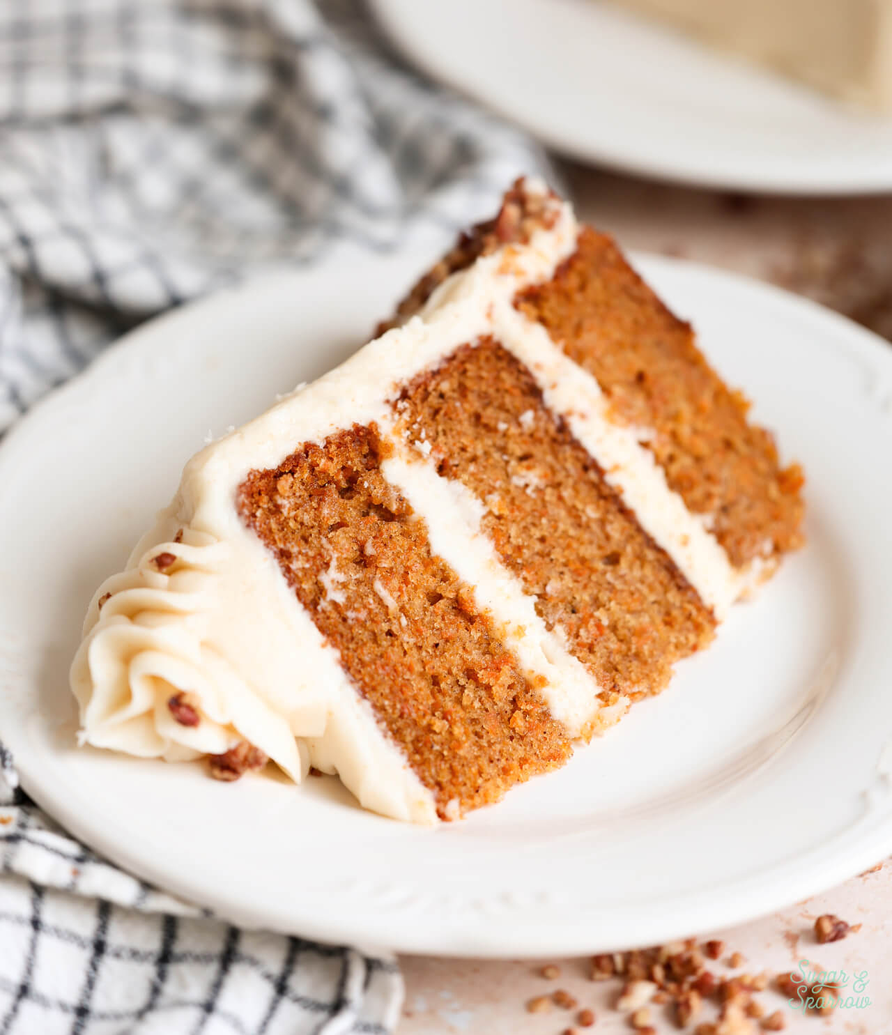 carrot cake recipe with brown butter cream cheese frosting