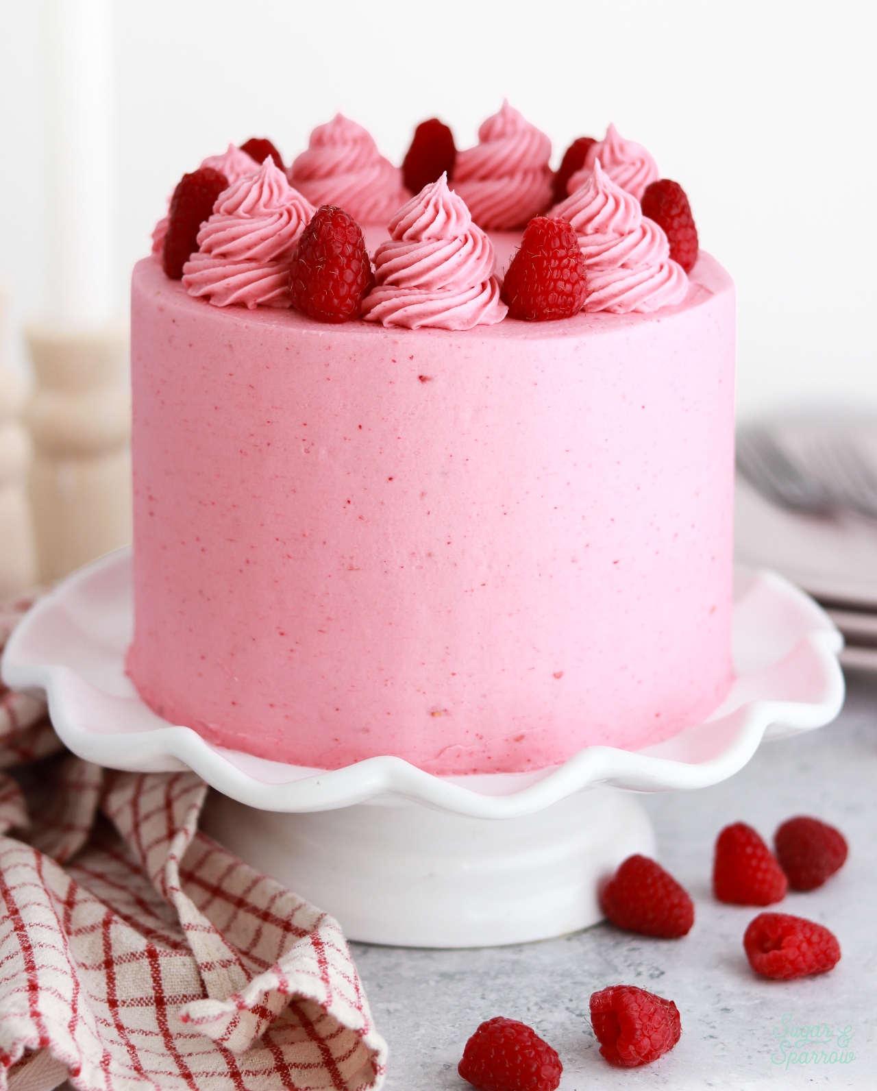 the best raspberry layer cake recipe