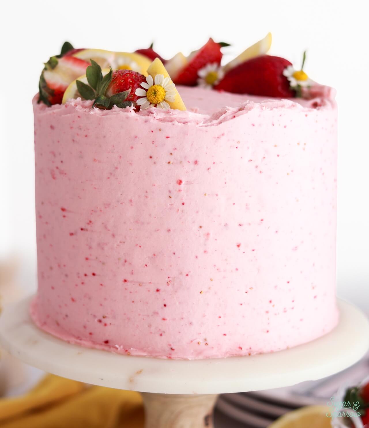 the best strawberry buttercream recipe