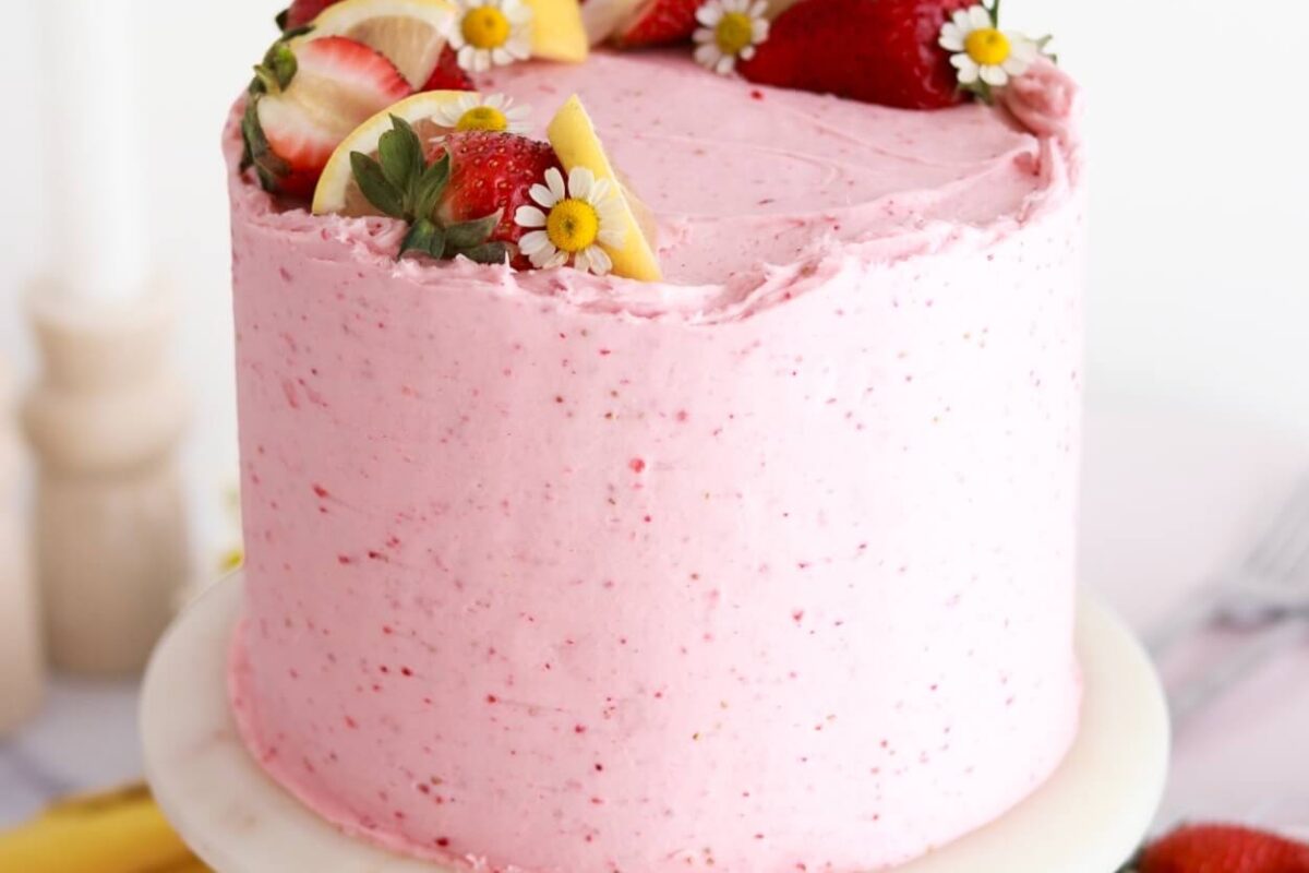 strawberry lemon cake recipe