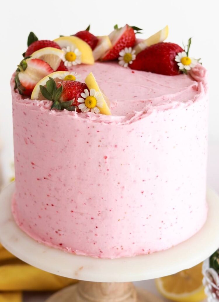 strawberry lemon cake recipe