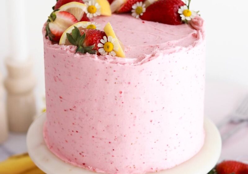 strawberry lemon cake recipe