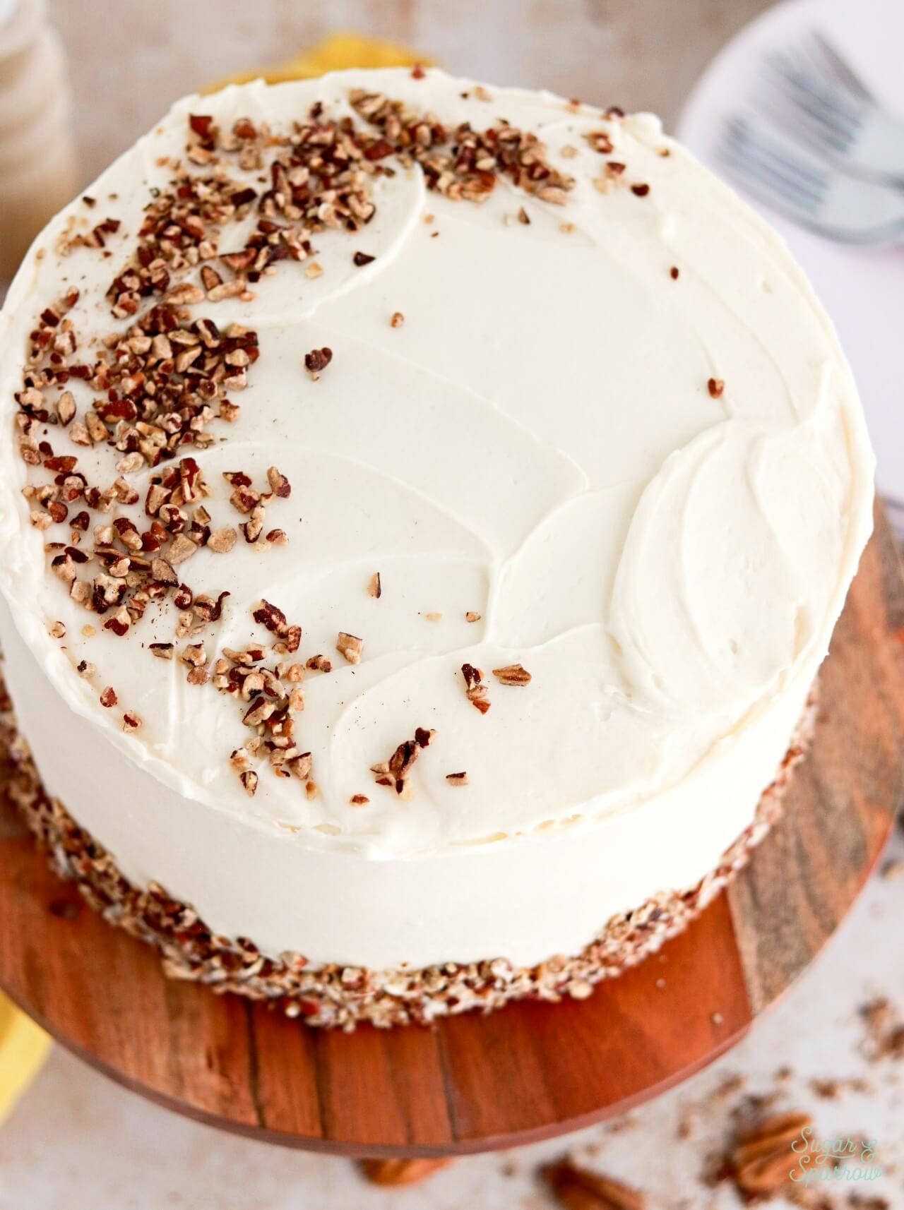 hummingbird cake with cream cheese buttercream
