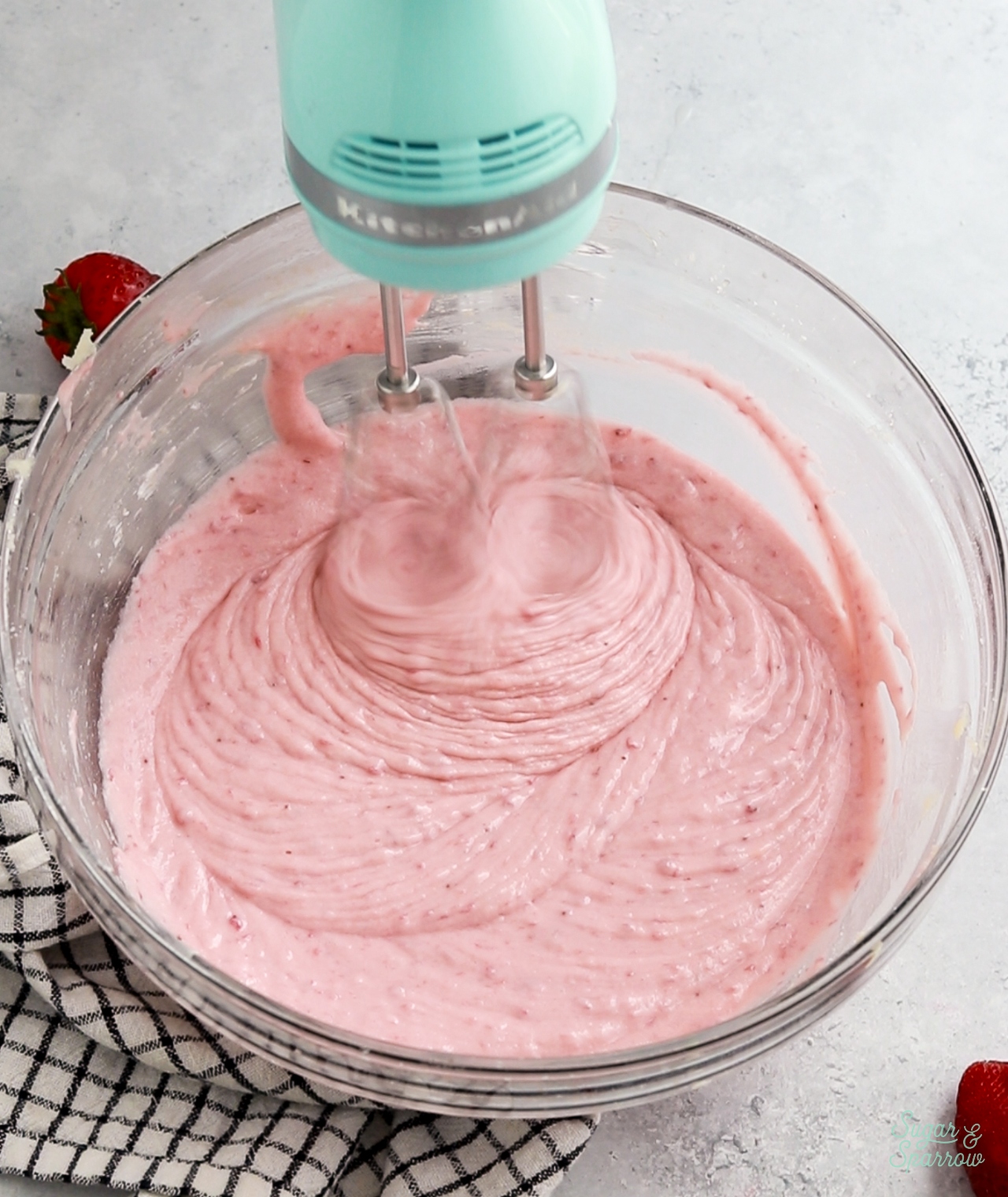 strawberry cupcakes from scratch