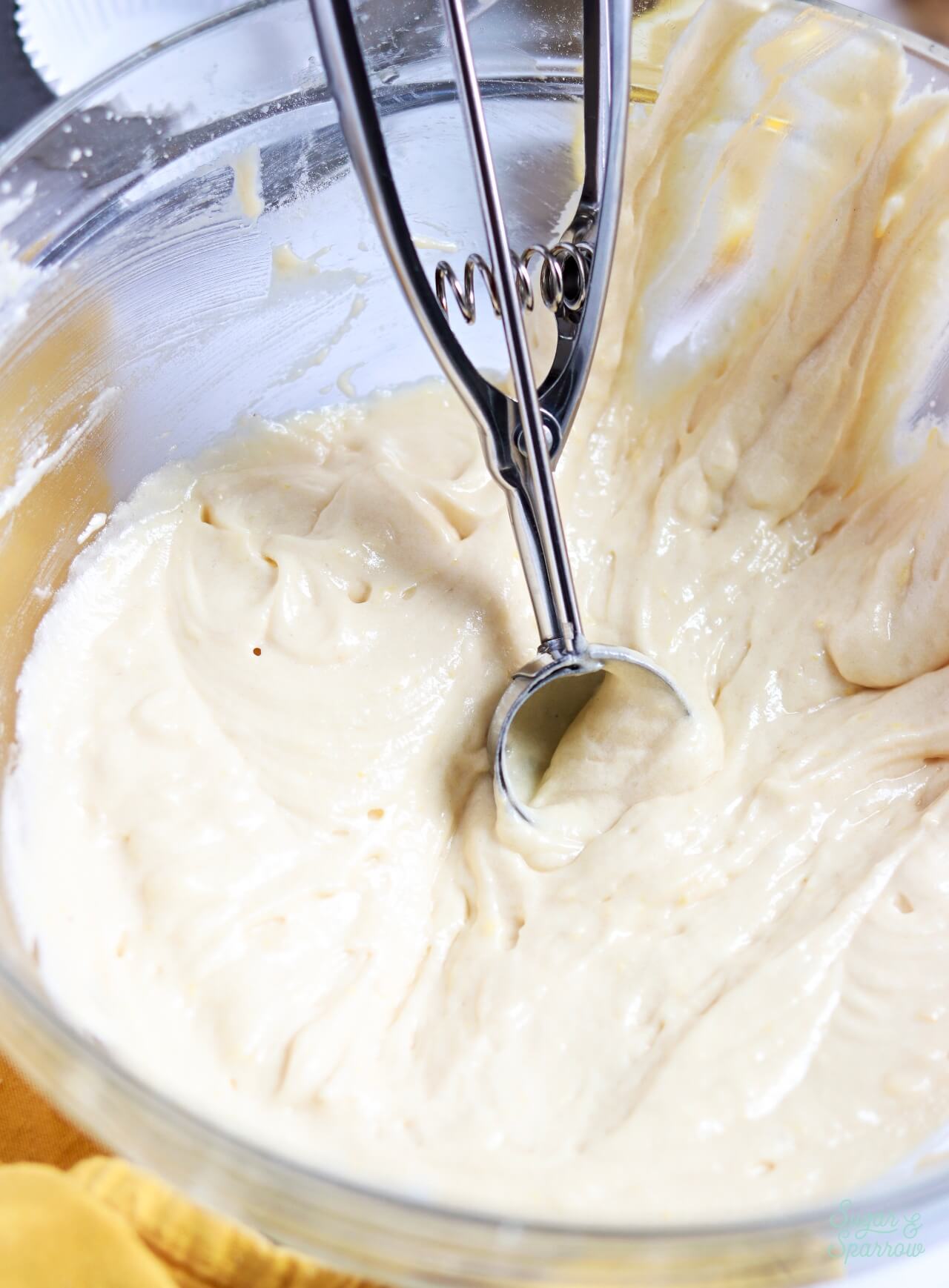 lemon cupcake batter