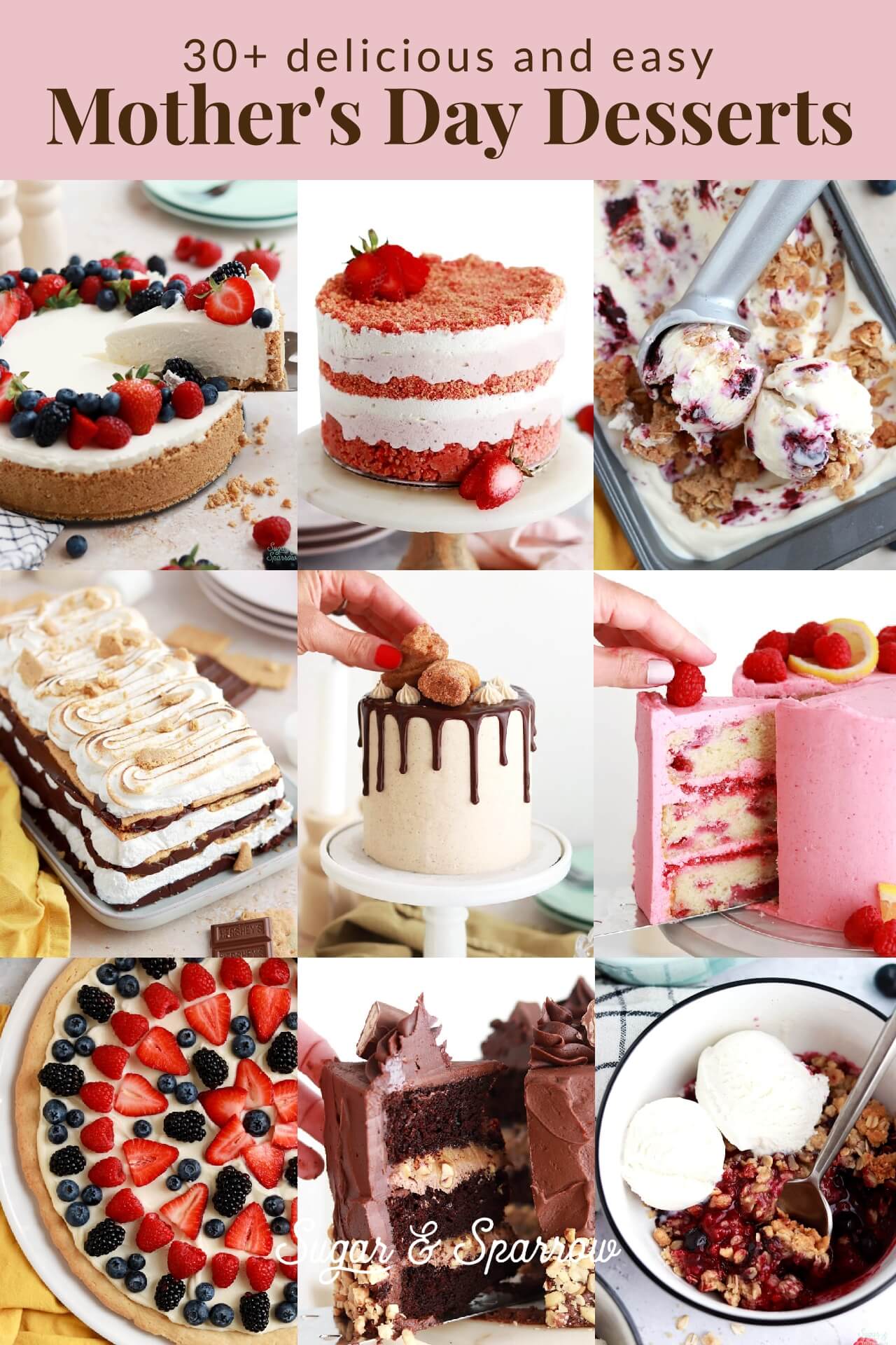mothers day dessert ideas