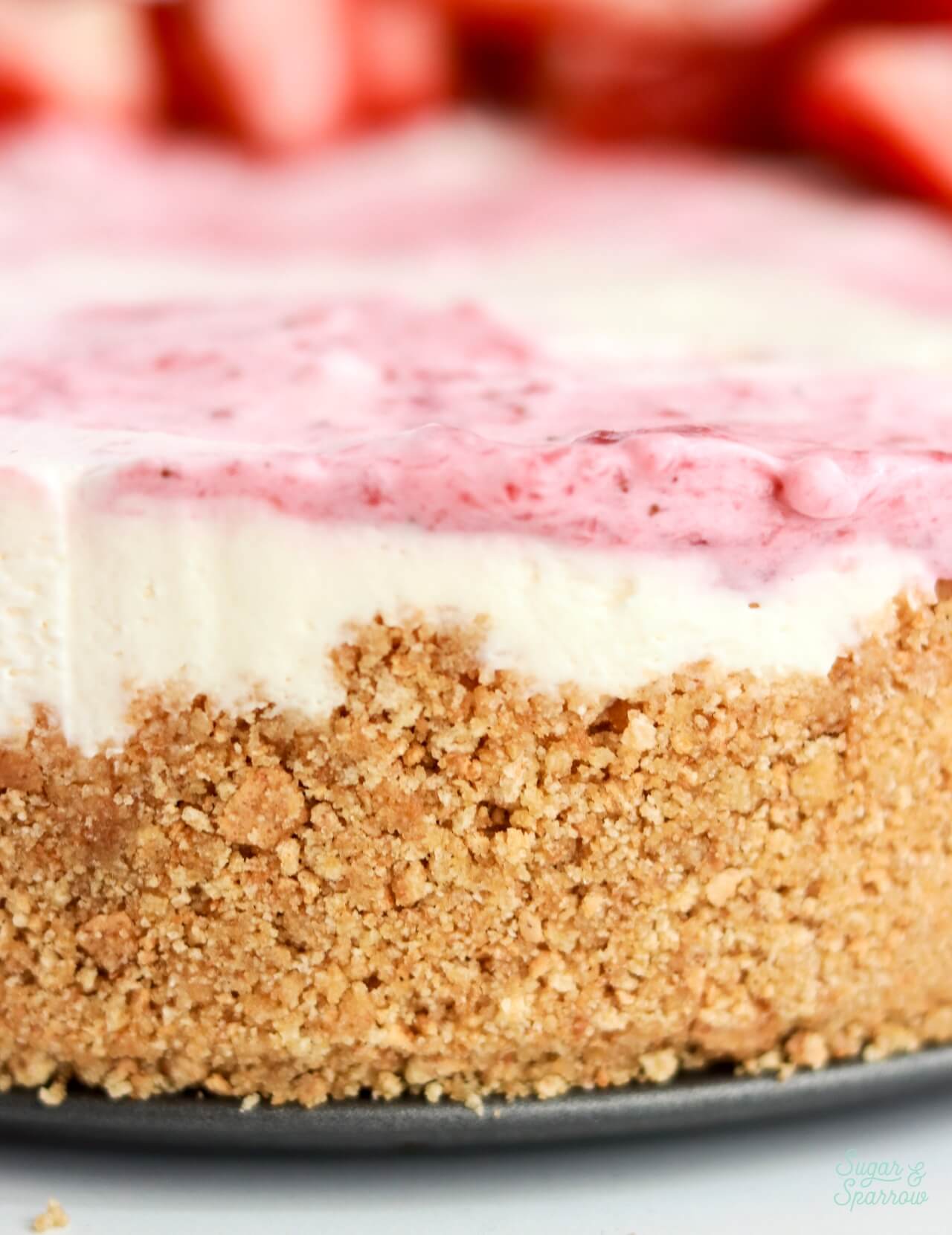 no-bake graham cracker crust recipe for cheesecakes