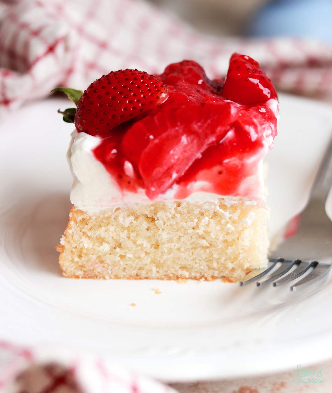 strawberry shortcake cake recipe