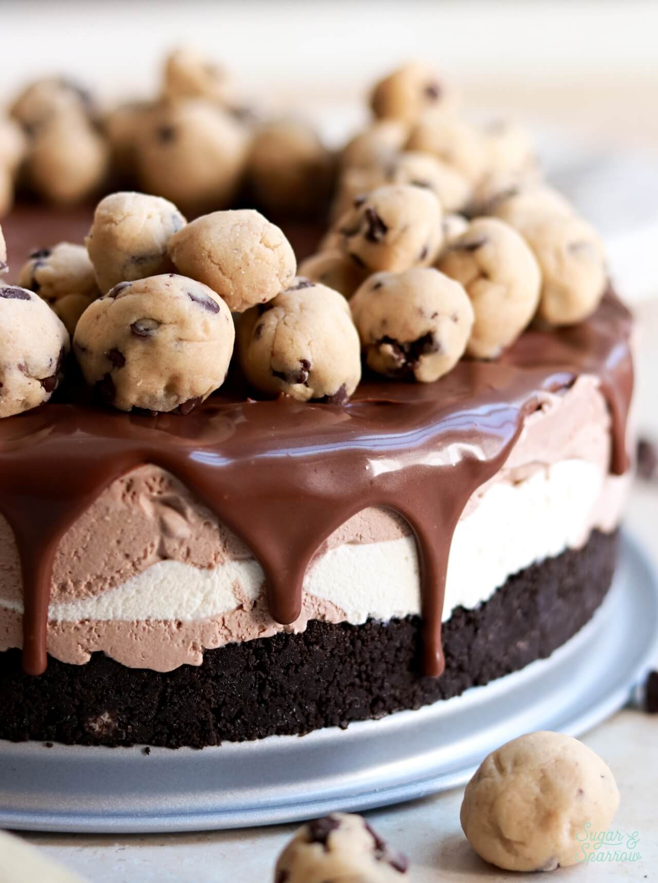 easy cookie dough ice cream cake recipe