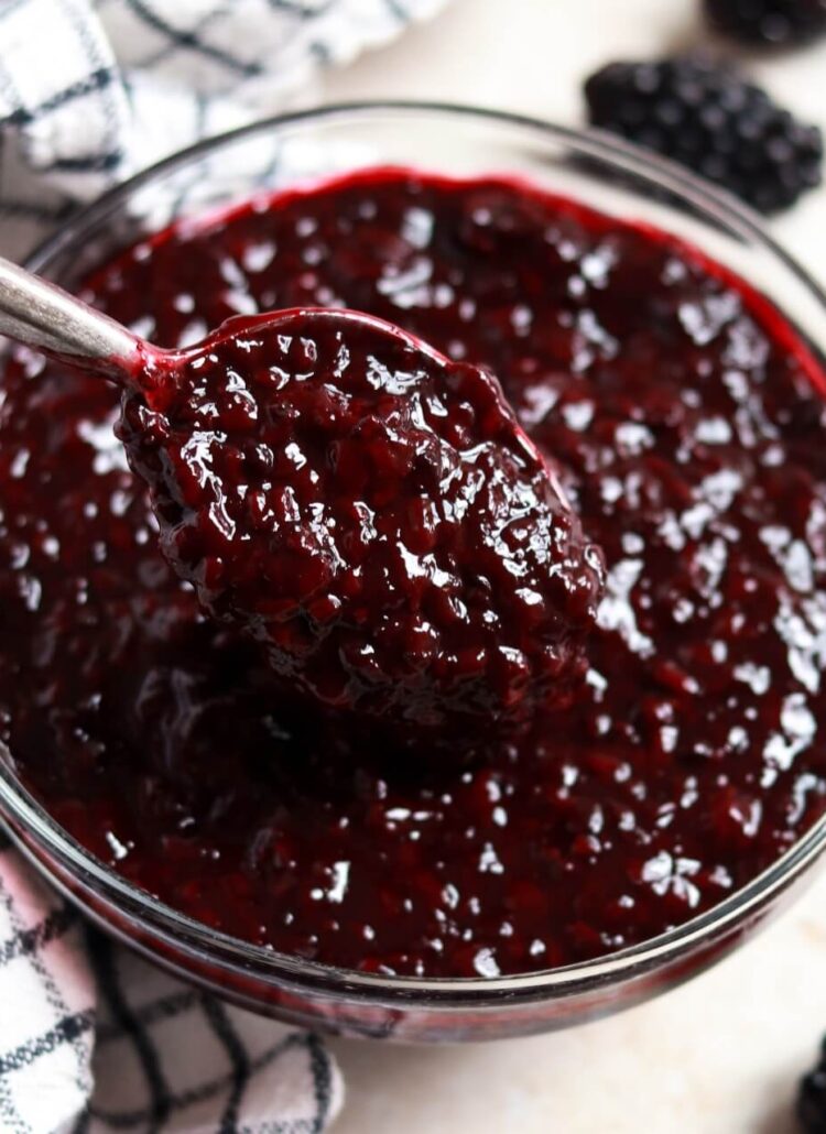 homemade blackberry cake filling recipe