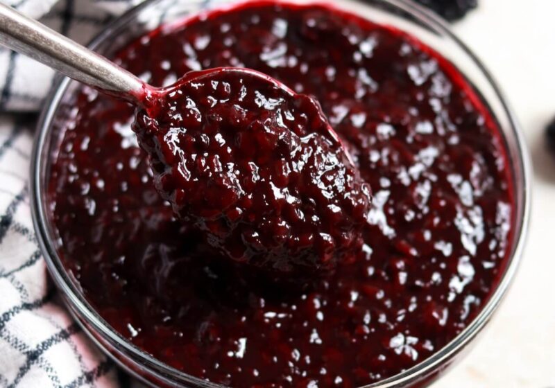 homemade blackberry cake filling recipe