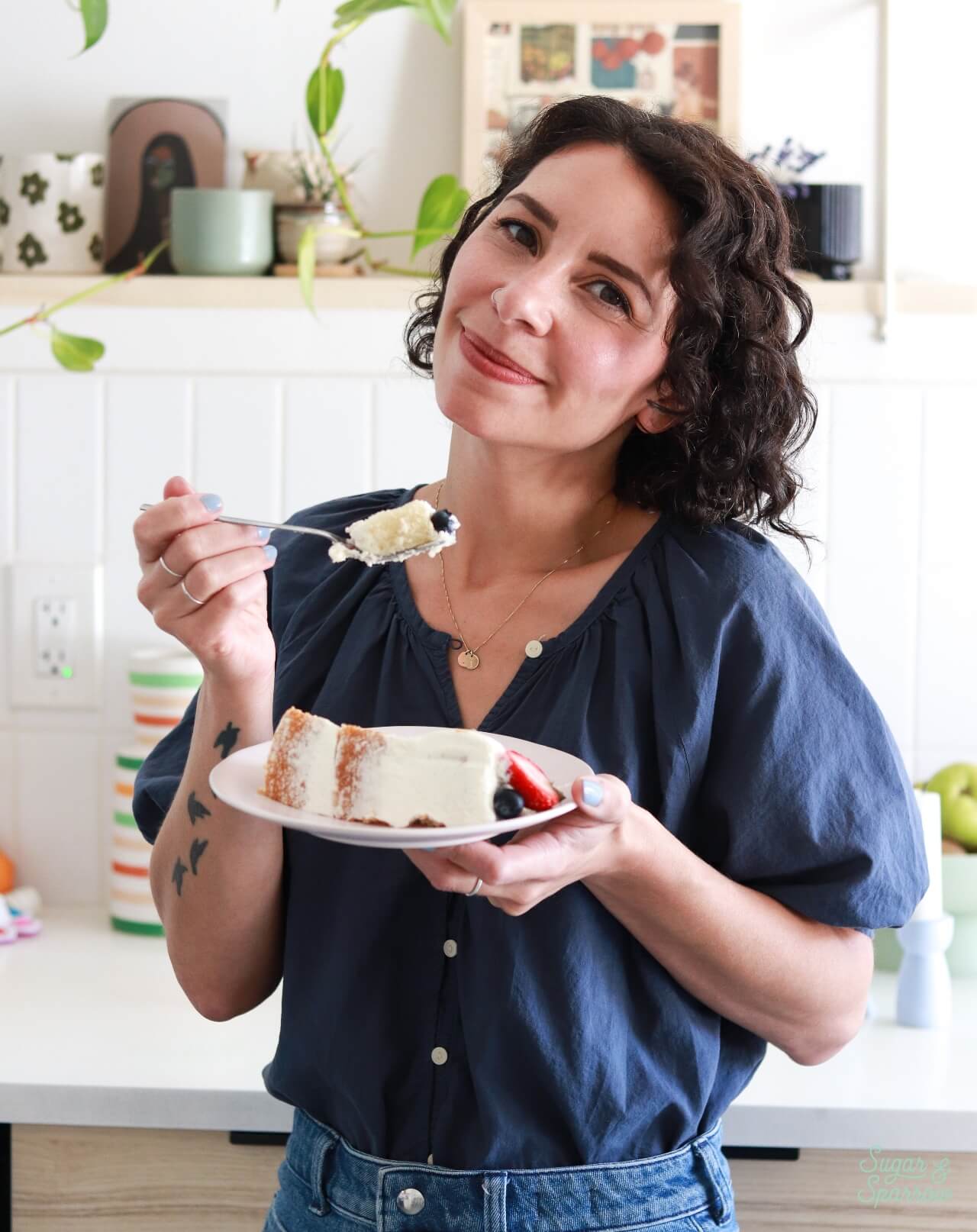 whitney depaoli of sugar and sparrow june baking blog