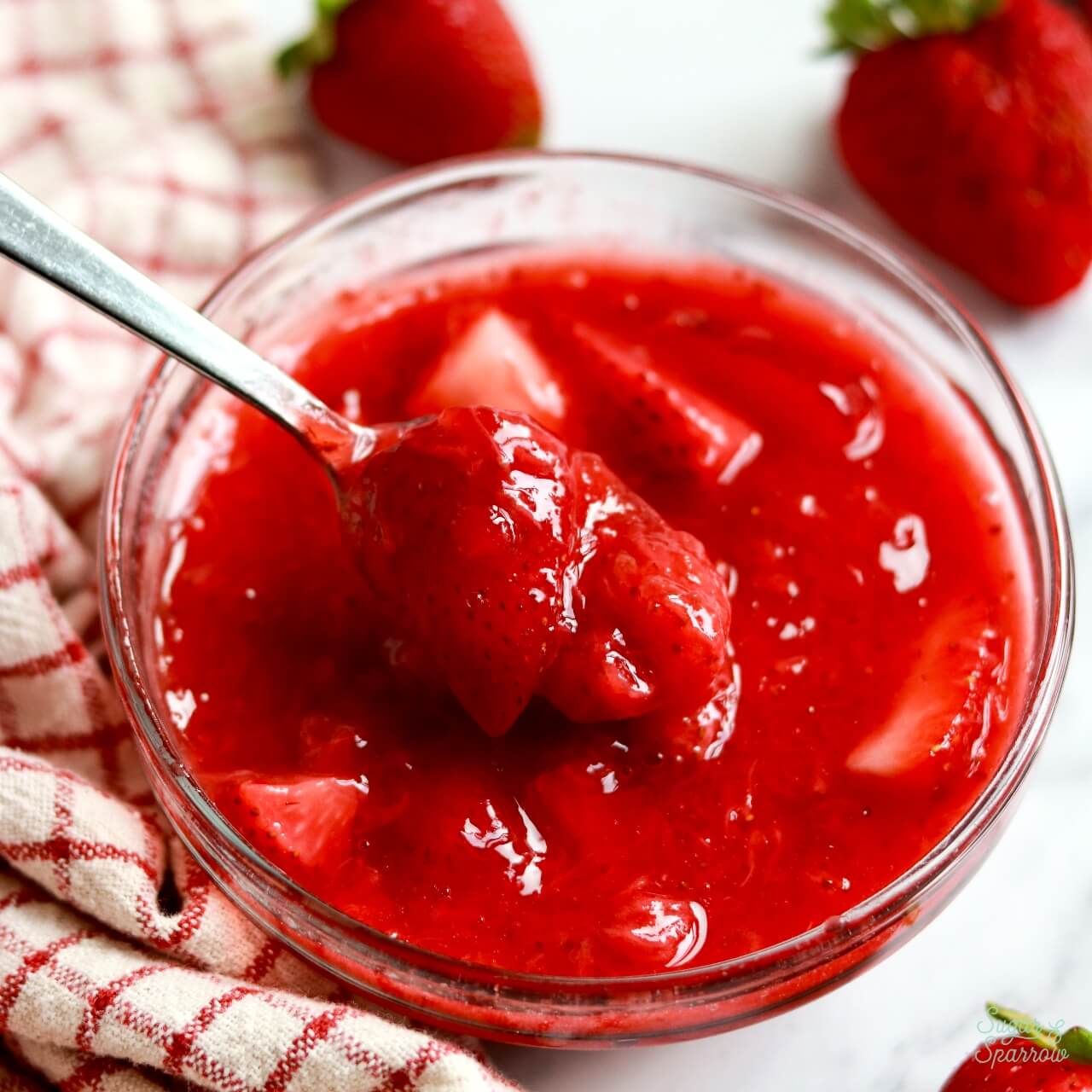 homemade strawberry sauce recipe