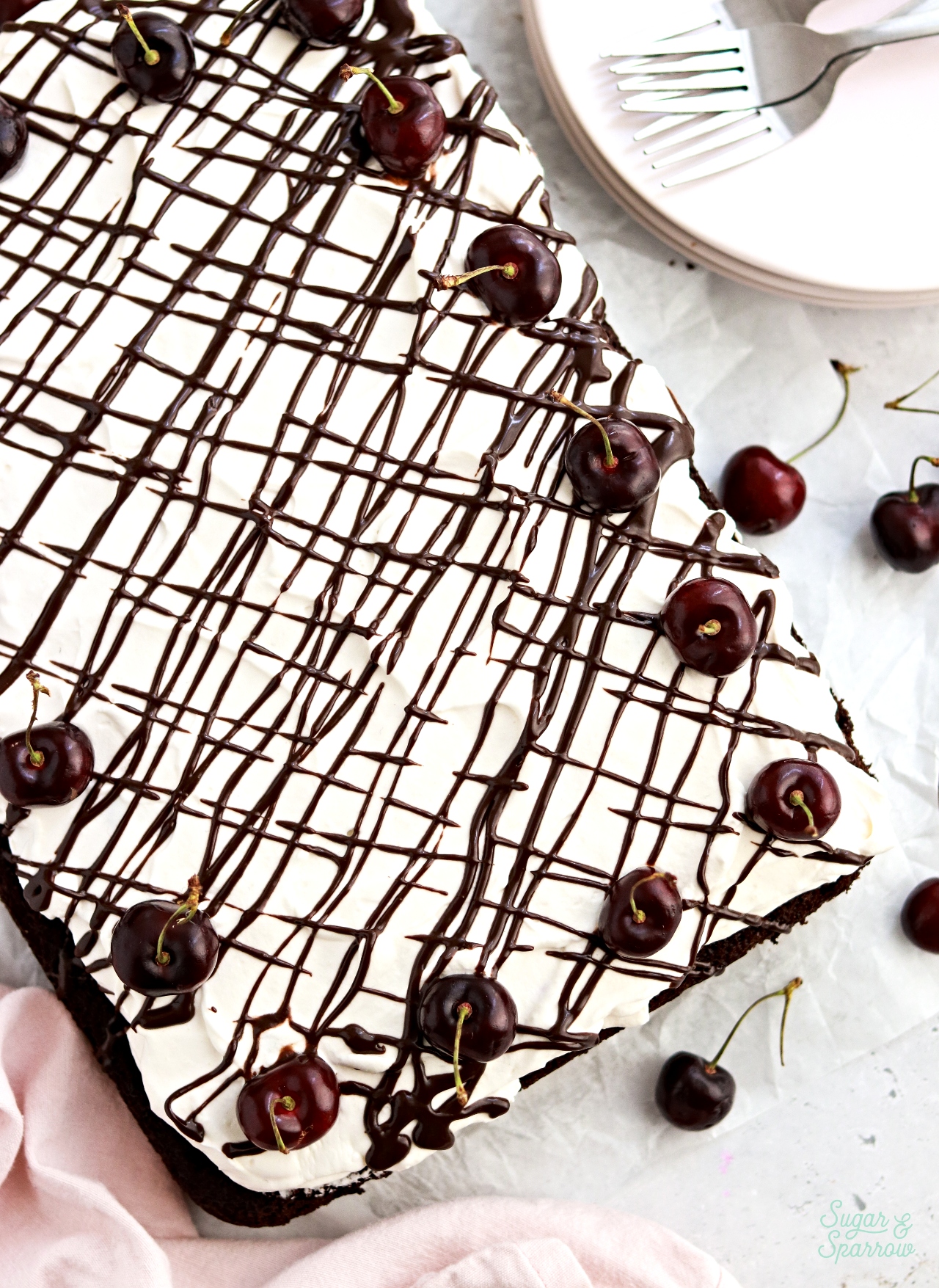 black forest sheet cake recipe