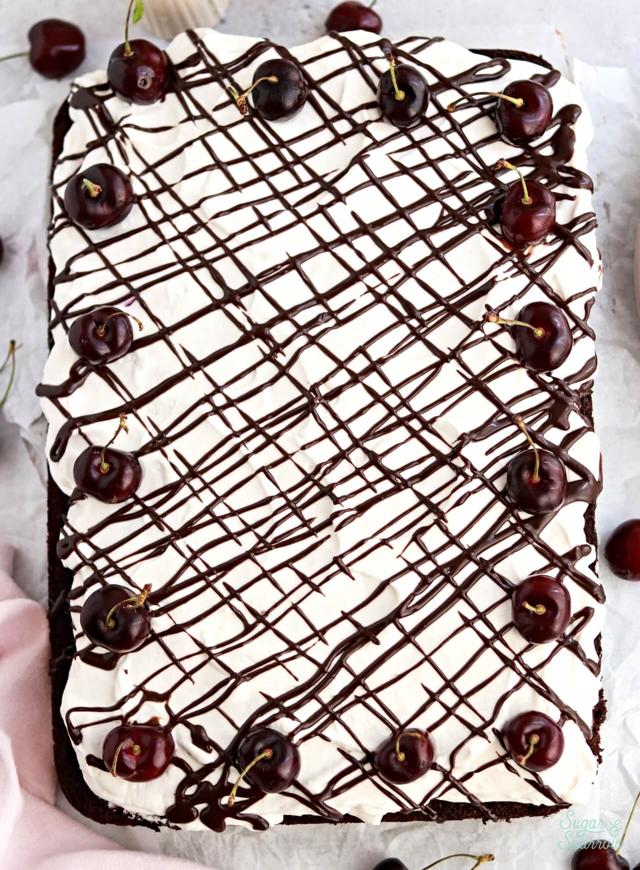 black forest sheet cake recipe