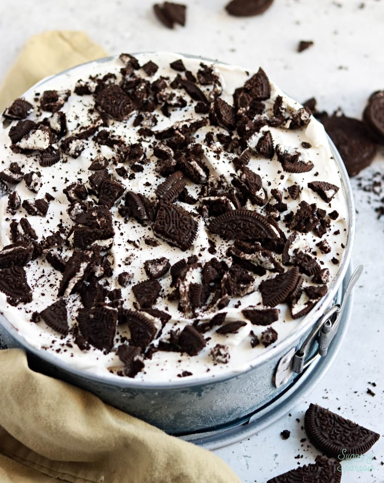 no churn oreo ice cream cake recipe