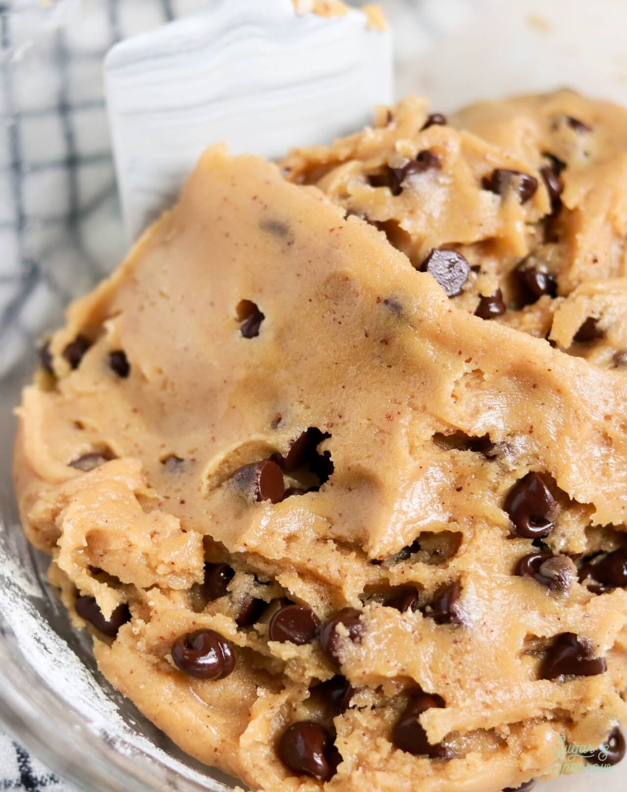 brown butter chocolate chip cookie dough