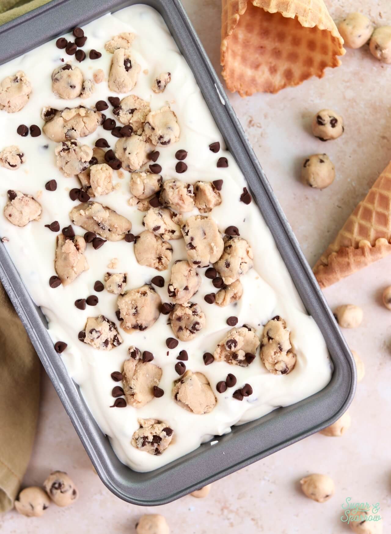 no-churn cookie dough ice cream recipe