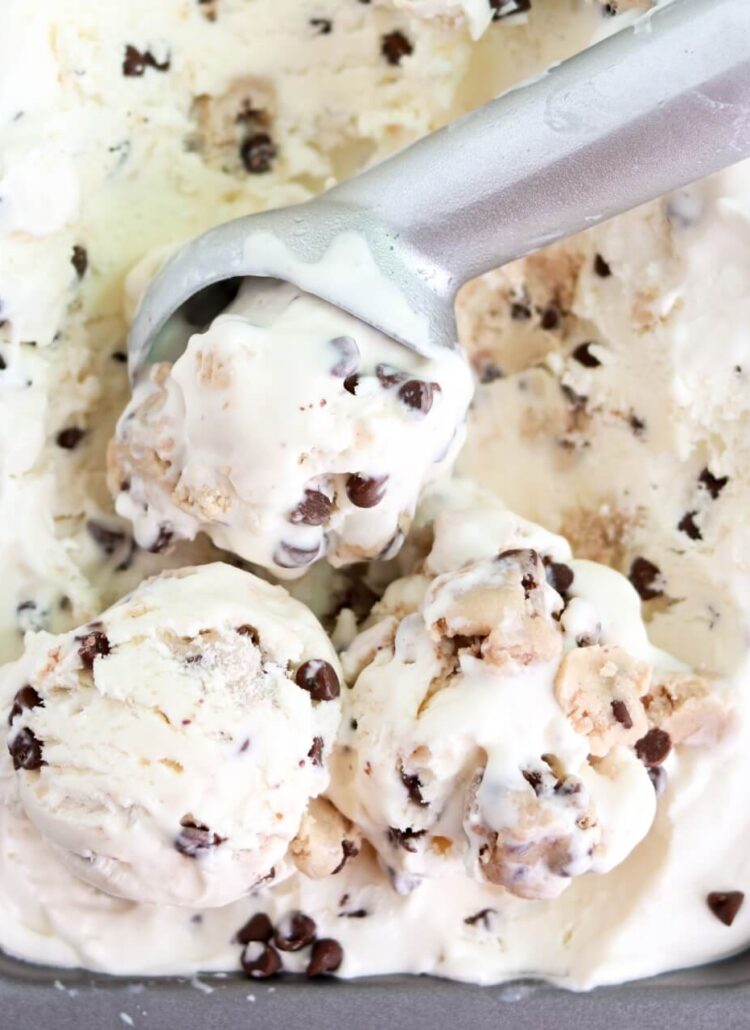 no churn cookie dough ice cream recipe