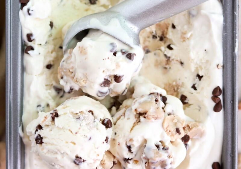 no churn cookie dough ice cream recipe