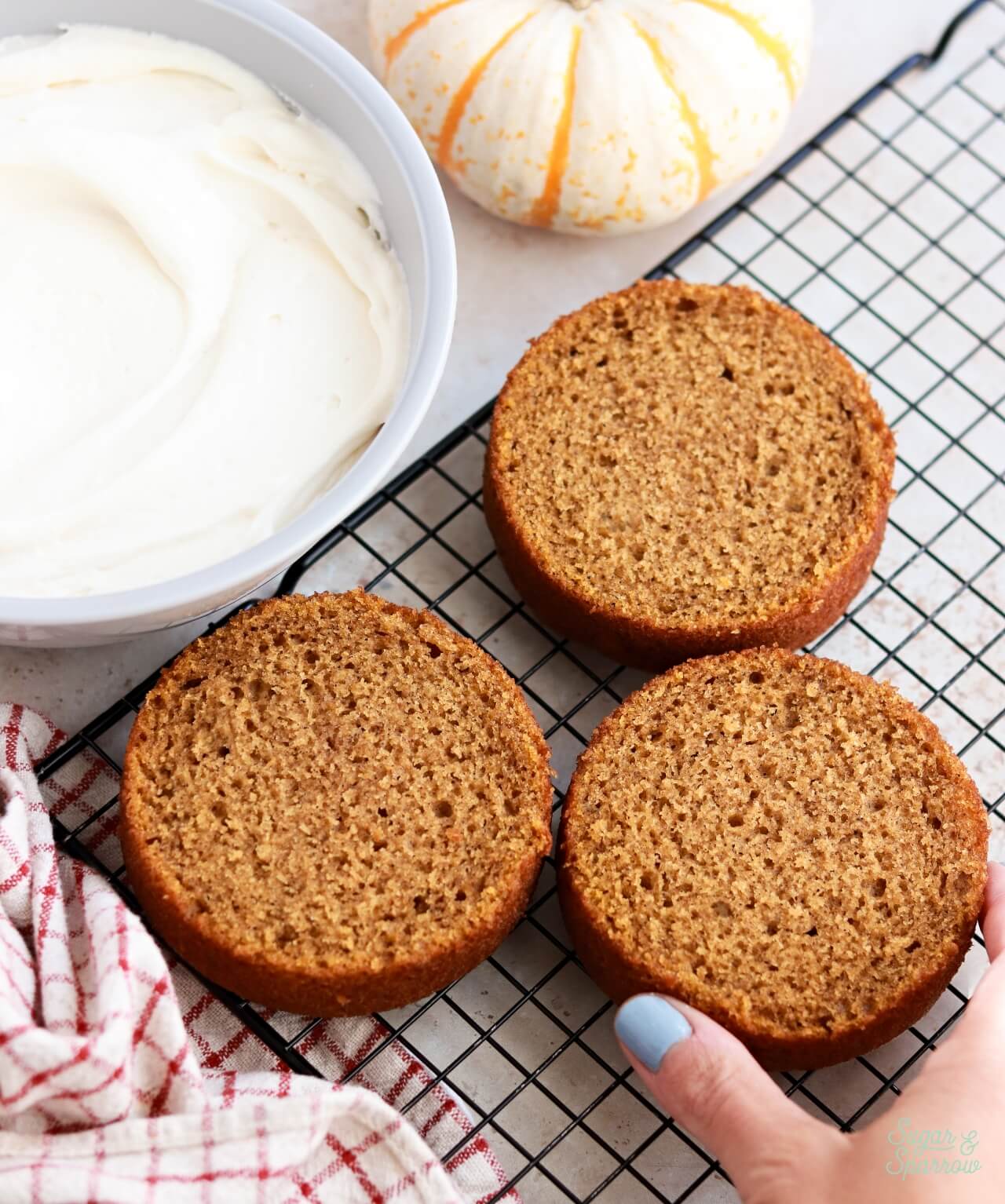 4-inch pumpkin layer cake recipe with cream cheese frosting
