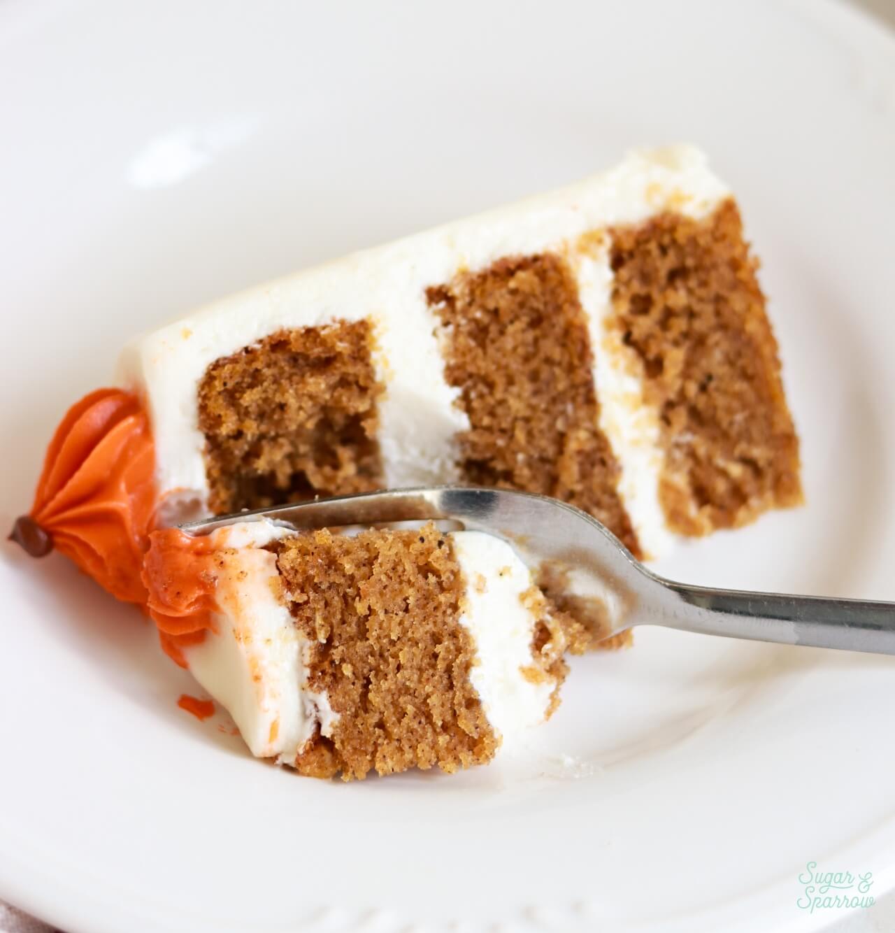 mini pumpkin cake with cream cheese frosting recipe