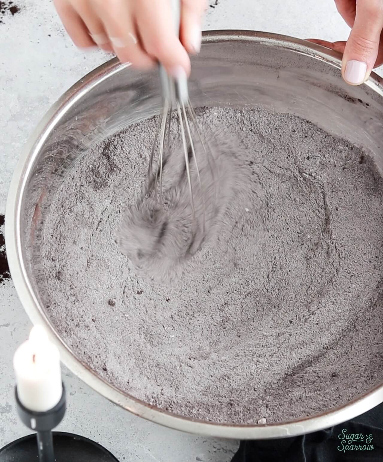 whisk together dry ingredients