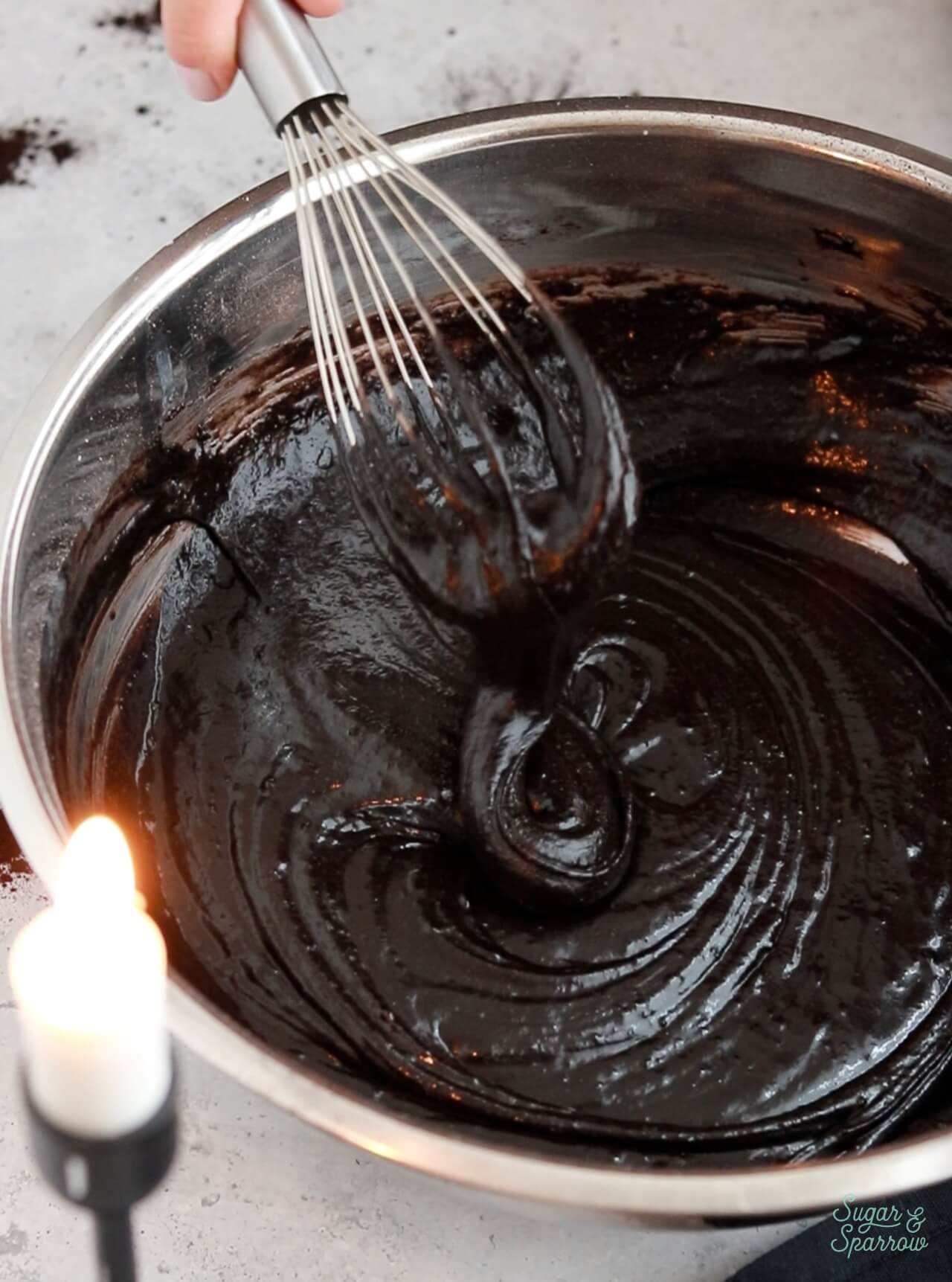 black velvet cake batter