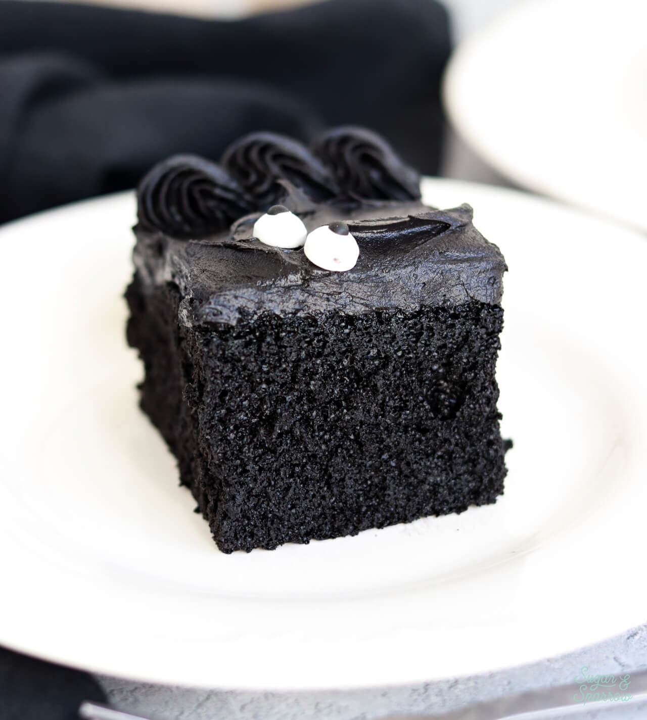 black cake recipe with black cocoa powder