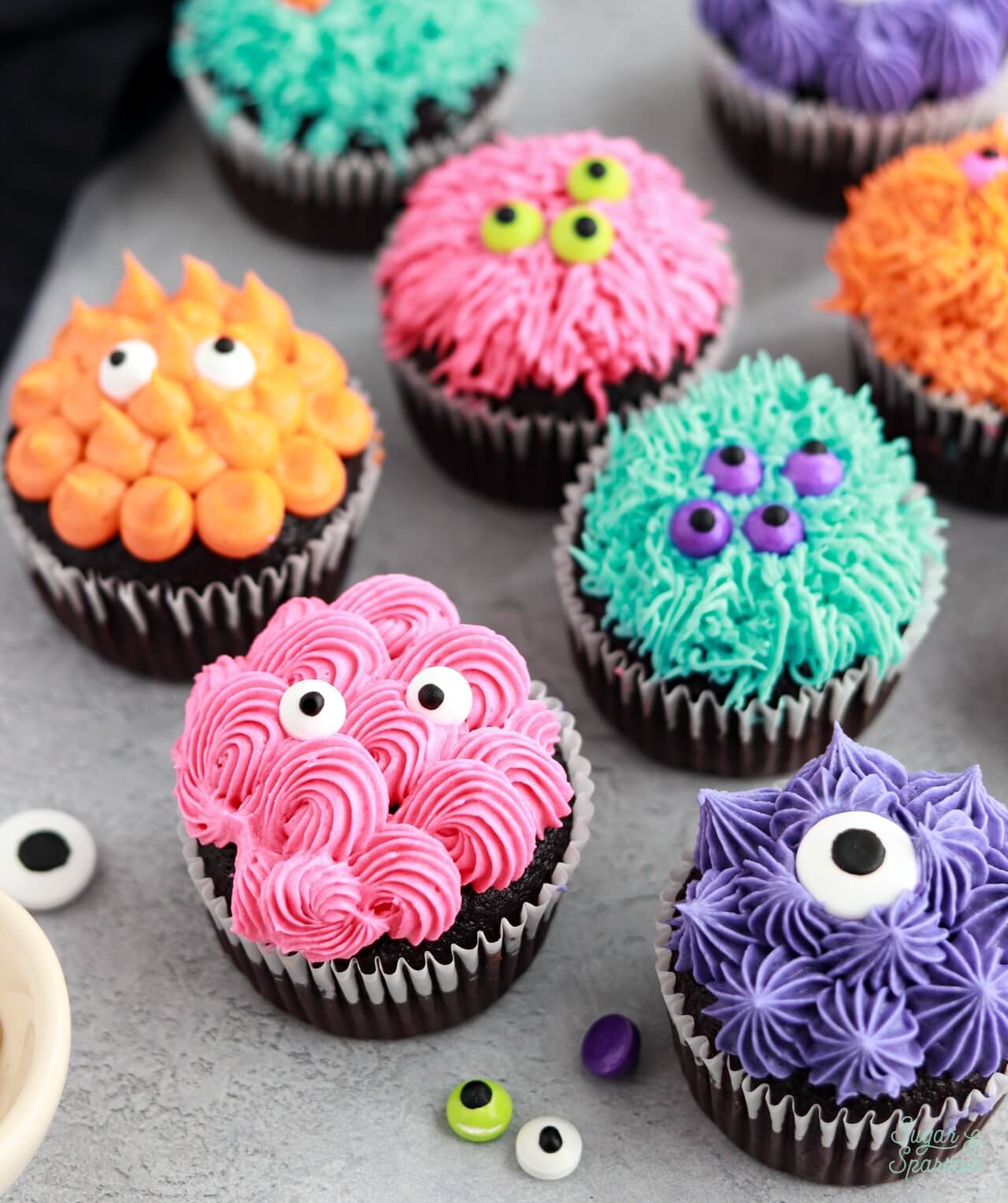 halloween cupcake ideas monster cupcakes