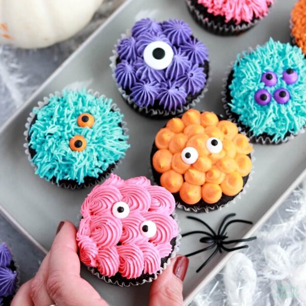 how to make monster cupcakes