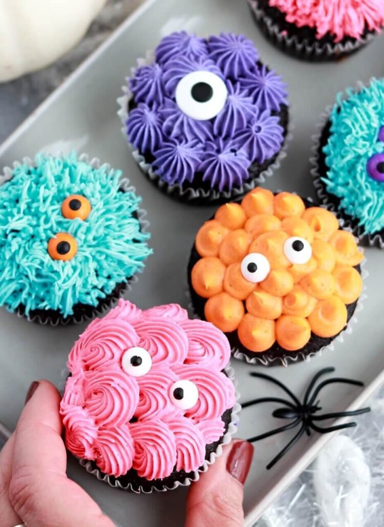 how to make monster cupcakes